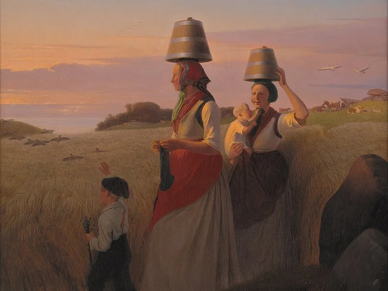 1801-Jørgen Sonne - Scena rurale (1848)